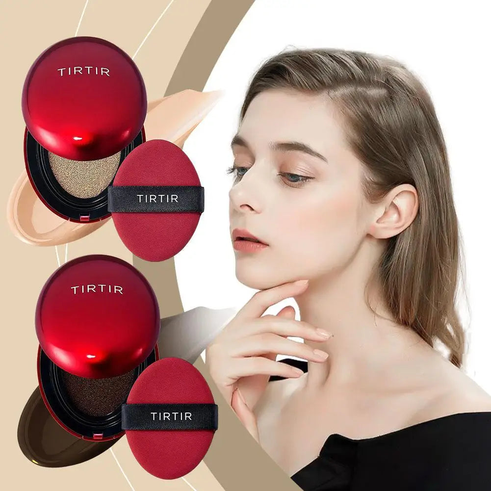 TIRTIR Cushion Foundation – SPF50
Hydrating formula with buildable coverage
For smooth and radiant-looking skin