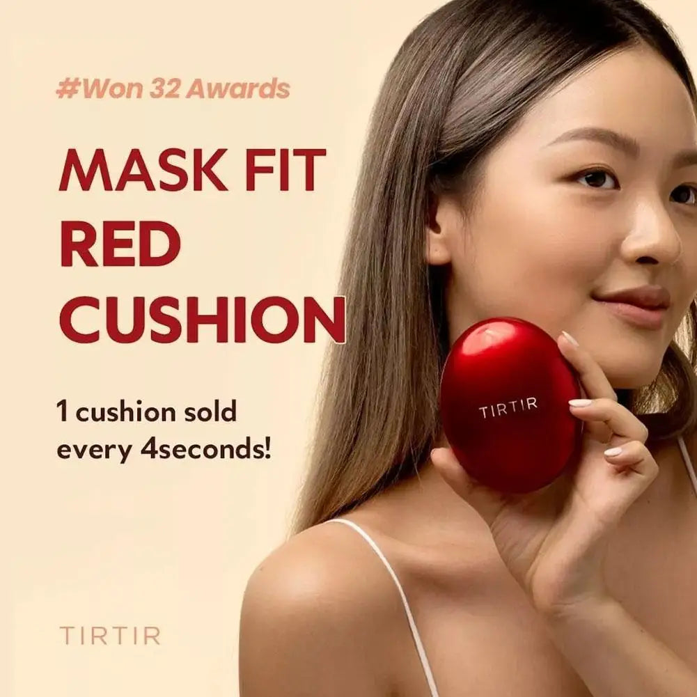 TIRTIR Cushion Foundation – SPF50
Hydrating formula with buildable coverage
For smooth and radiant-looking skin