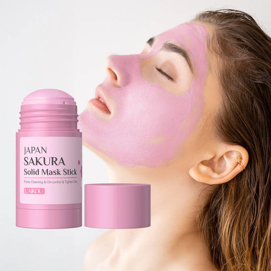 Sakura Cleansing Face Mask Stick 40g– Pore Cleaner, Blackhead