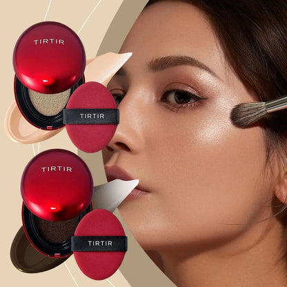 TIRTIR Cushion Foundation – SPF50
Hydrating formula with buildable coverage
For smooth and radiant-looking skin