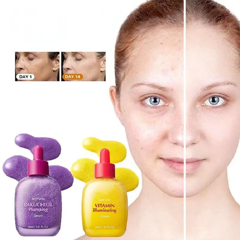 Bakuchiol & Niacinamide Serum – 30 ml
Hydrates and refreshes the skin