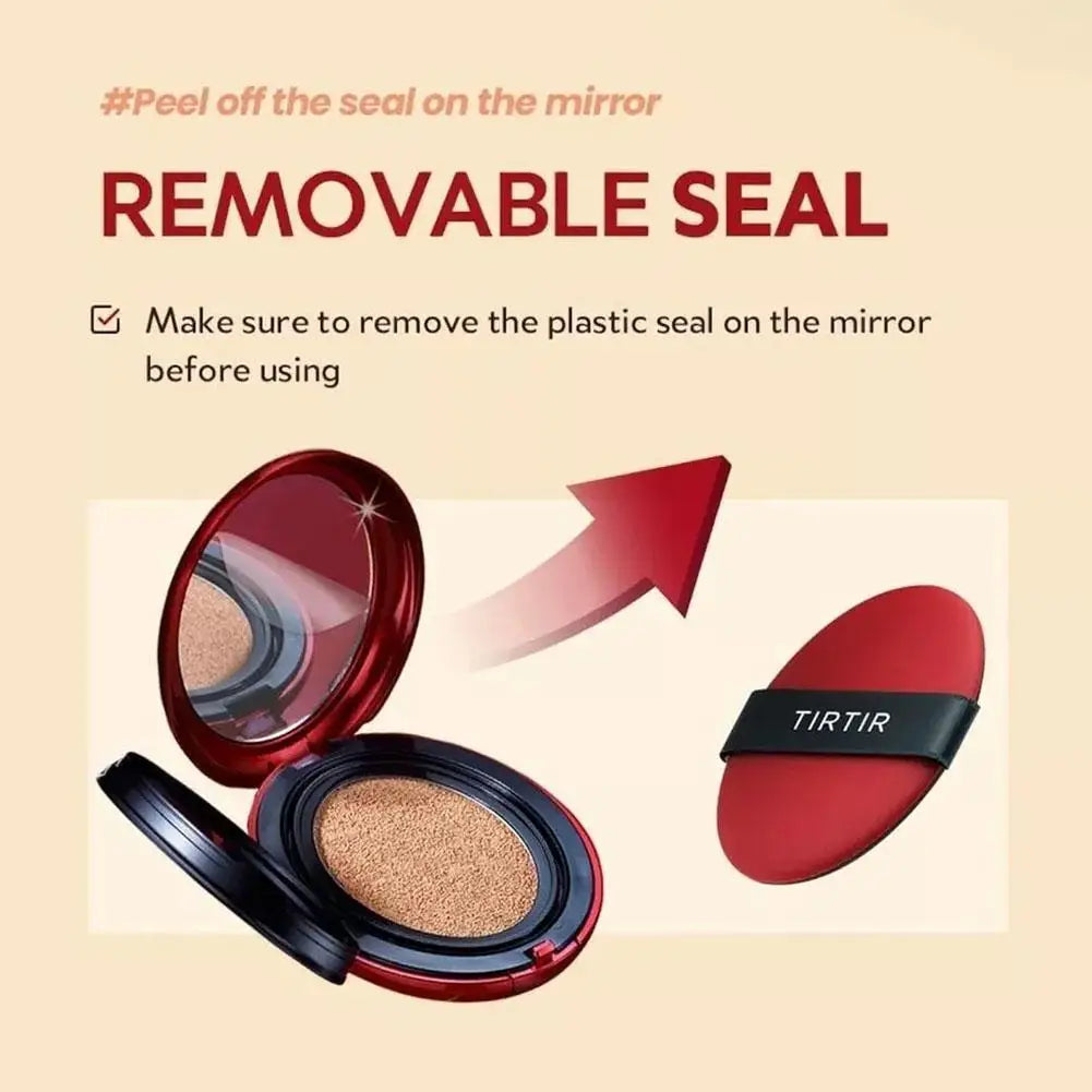 TIRTIR Cushion Foundation – SPF50
Hydrating formula with buildable coverage
For smooth and radiant-looking skin