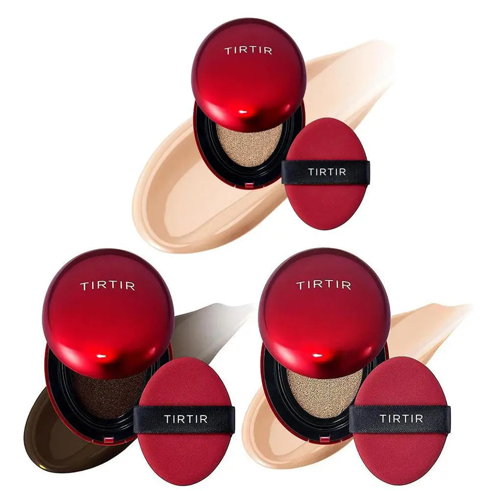 TIRTIR Cushion Foundation – SPF50
Hydrating formula with buildable coverage
For smooth and radiant-looking skin