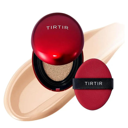 TIRTIR Cushion Foundation – SPF50
Hydrating formula with buildable coverage
For smooth and radiant-looking skin